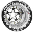 WELD Aluma-Star 15 x 8" Wheel, Black Center, Single Beadlock for M/T (WE88B508278F) WE88B508278F
