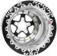 WELD Aluma-Star 15 x 9" Wheel, Black Center, Single Beadlock for M/T (WE88B509210F) WE88B509210F