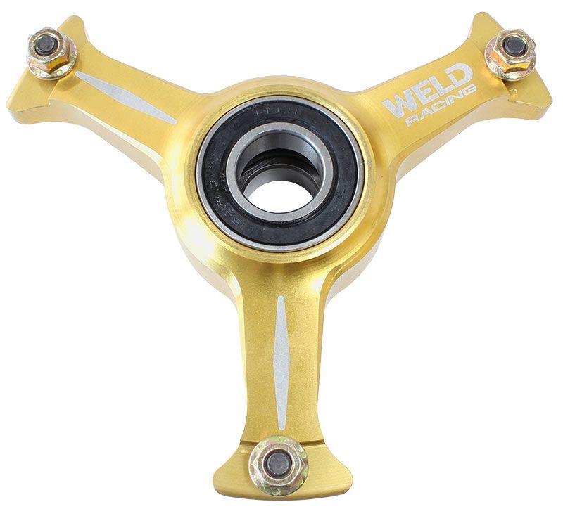 WELD Micro 3-Spoke Direct Mount Ultra Hub - Gold (WEC8082-RT3) WEC8082-RT3