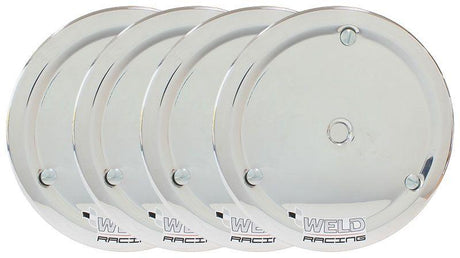 WELD Micro Sprint Mud Covers - Polished (WEP650-5160) WEP650-5160