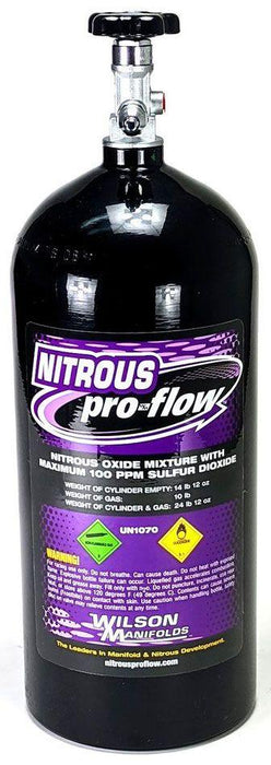 Wilson Nitrous Bottle 10-lb. (Black) (WI307210)