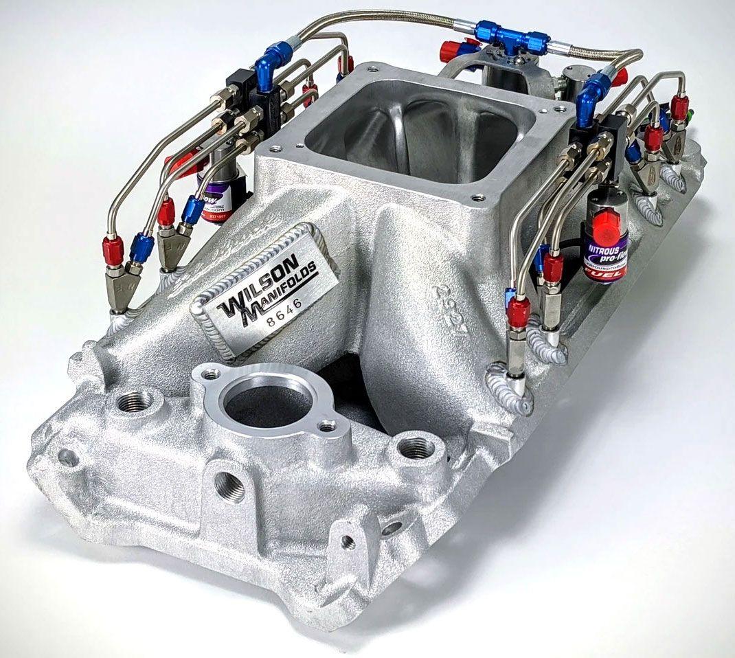 Wilson 150-500HP Direct Port V8 Single Stage Nitrous Kit (WI308111) WI308111