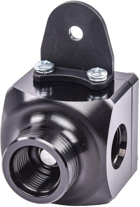 Magnafuel 2 Port Fuel Regulator, Black (WIMP9833-BLK)