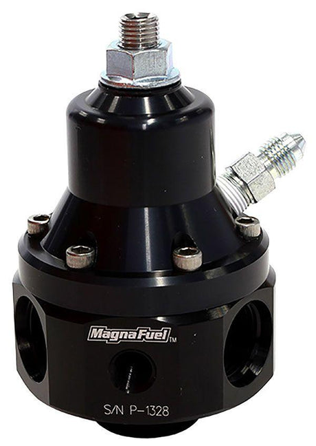 Magnafuel Four-Port EFI Regulator w/ 1:1 Boost Reference, Black (WIMP9940-B-BLK) WIMP9940-B-BLK