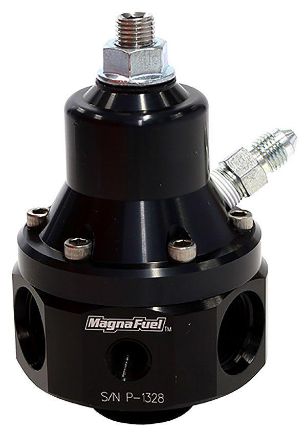 Magnafuel Four-Port EFI Regulator w/ 1:1 Boost Reference, Black (WIMP9940-B-BLK) WIMP9940-B-BLK