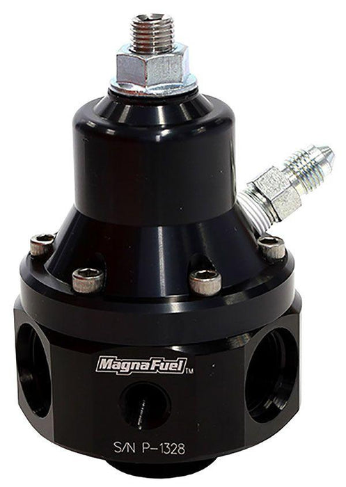 Magnafuel Four-Port EFI Regulator w/ 1:1 Boost Reference, Black (WIMP9940-B-BLK)