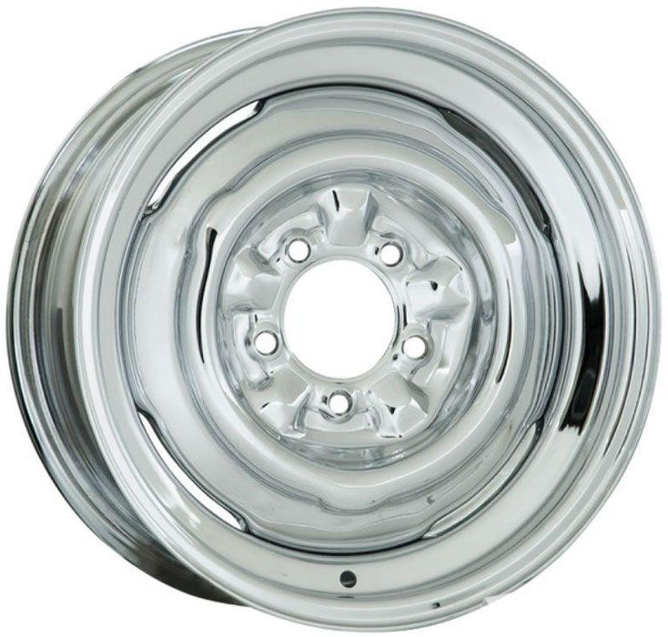 Wheel Vintiques Chrome Smoothie Steel Rim 15 x 10" (WV10-5012042)