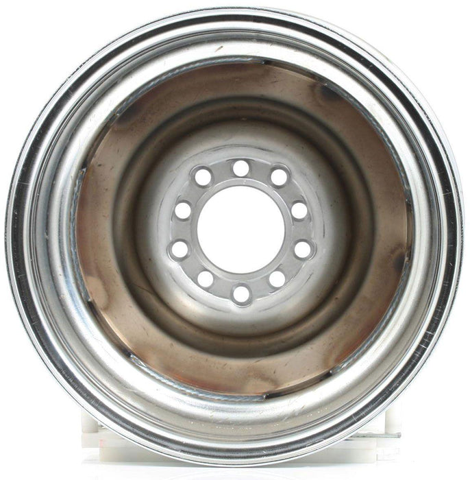 Wheel Vintiques Chrome Outer, Grey Primer Center Smoothie Steel Rim 15 x 7" (WV13-571204)