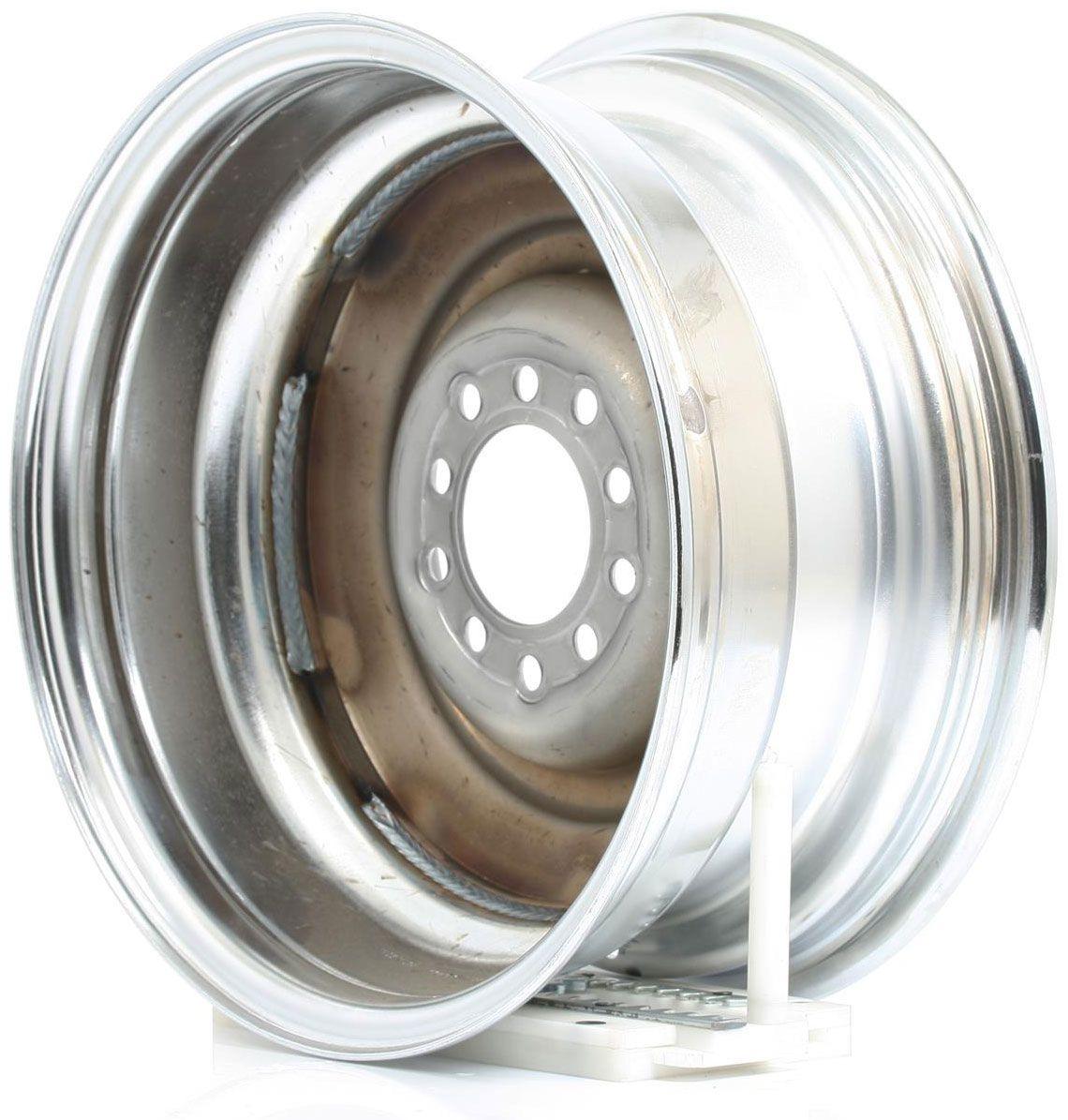 Wheel Vintiques Chrome Outer, Grey Primer Center Smoothie Steel Rim 15 x 7" (WV13-571204)