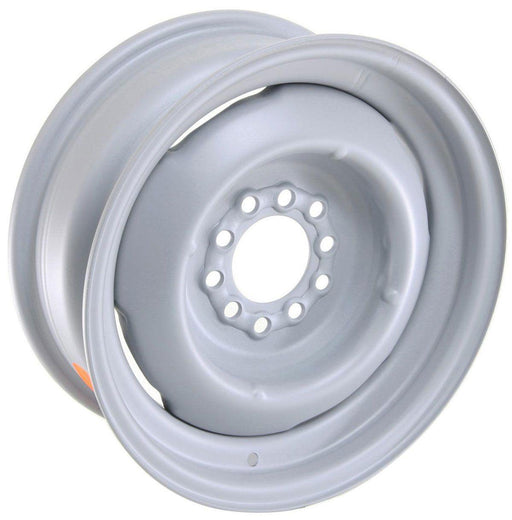 Wheel Vintiques Gennie Steel Rim 16 x 6" - Grey Primer Finish - Automotive - Fast Lane Spares