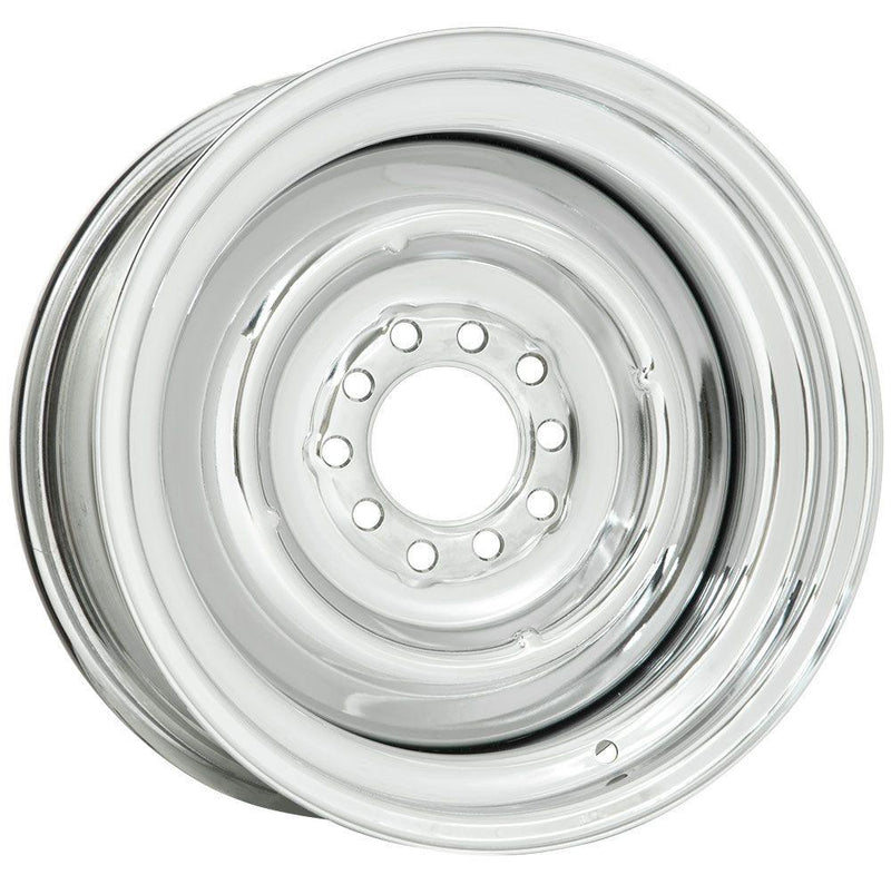 Wheel Vintiques Full Chrome Solid Steel Rim 15 x 5" (WV22-5512314) WV22-5512314