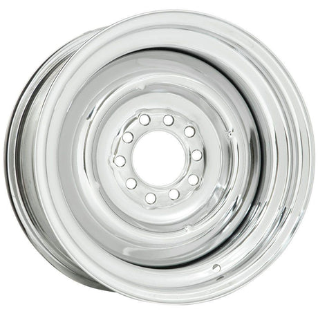 Wheel Vintiques Full Chrome Solid Steel Rim 15 x 8" (WV22-5812042) WV22-5812042