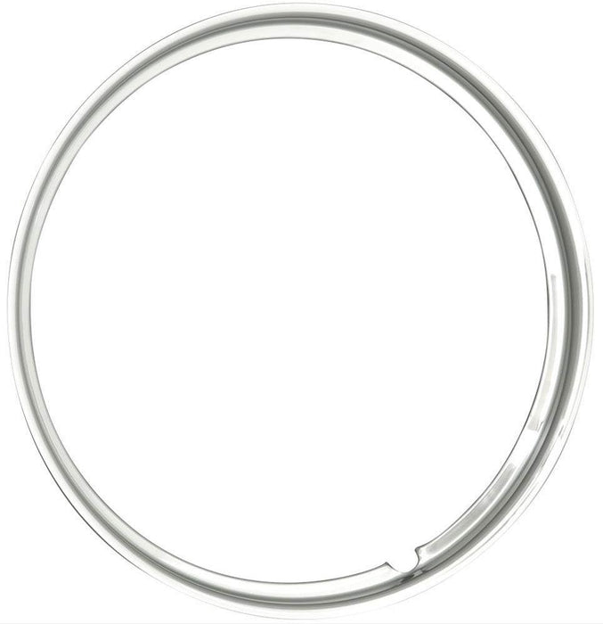 Wheel Vintiques Stainless 15" Smooth Hot Rod Style Trim Ring (WV3005-15)