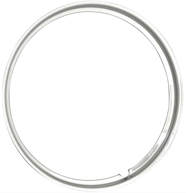 Wheel Vintiques Stainless 16" Smooth Hot Rod Style Trim Ring (WV3005-16) WV3005-16