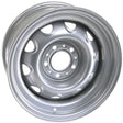 Wheel Vintiques Chrysler Rallye 15" x 7" Silver Powder Coat (WV56-5712044) WV56-5712044