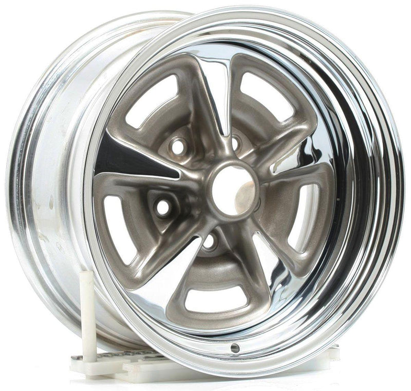 Wheel Vintiques Chrome Pontiac Rallye II Rim 15 x 7" (WV60-573404-C) WV60-573404-C