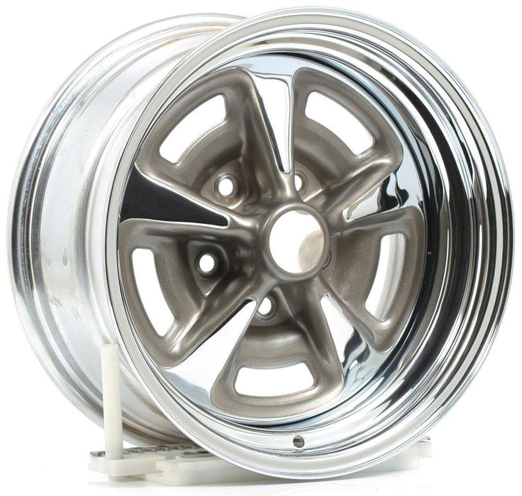 Wheel Vintiques Chrome Pontiac Rallye II Rim 15 x 7" (WV60-573404-C)