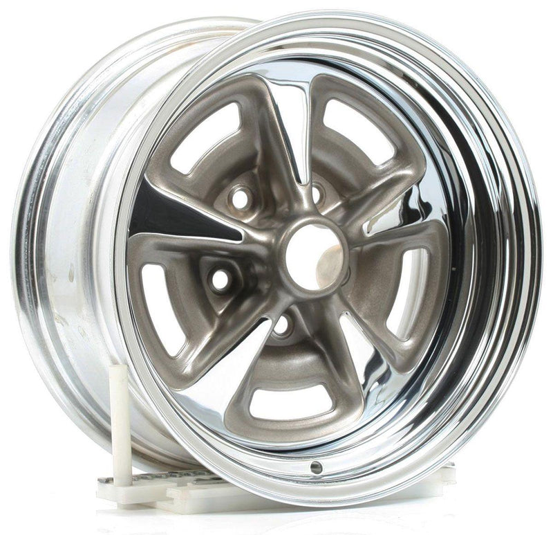 Wheel Vintiques Chrome Pontiac Rallye II Rim 15 x 8" (WV60-5834042-C) WV60-5834042-C