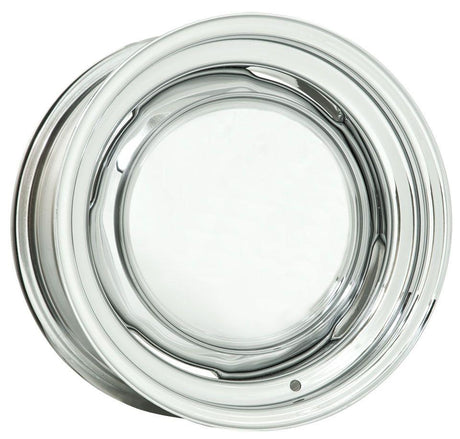 Wheel Vintiques Chrome O.E Ford Rim - Chev Style 15 x 10" (WV64-5034042) WV64-5034042