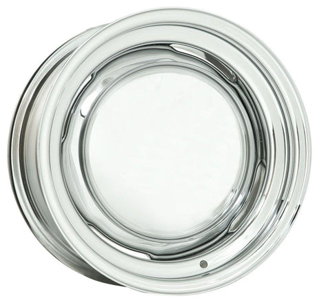 Wheel Vintiques Chrome O.E Ford Rim - Chev Style 15 x 6" (WV64-563404) WV64-563404