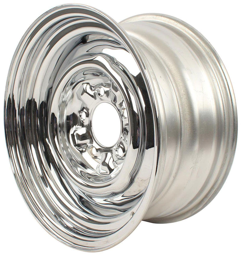 Wheel Vintiques Chrome O.E Ford Rim - Chev Style 15 x 7" (WV64-5734044) WV64-5734044