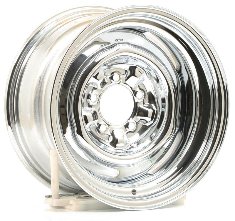 Wheel Vintiques Chrome O.E Ford Rim - Chev Style 15 x 8" (WV64-5812044) WV64-5812044