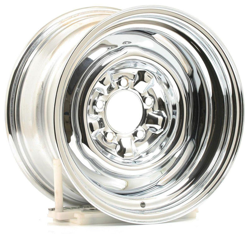 Wheel Vintiques Chrome O.E Ford Rim - Chev Style 15 x 8" (WV64-5834044) WV64-5834044