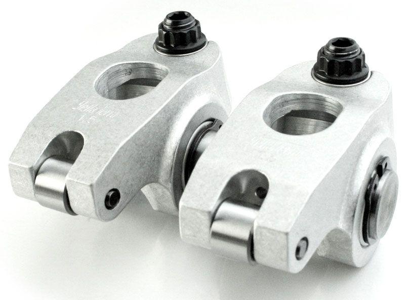 Yella Terra Platinum Roller Rocker (Pair) 1.65 Ratio (7/16" Mount, Twin Shaft Adjustable) (YT6313-2) YT6313-2