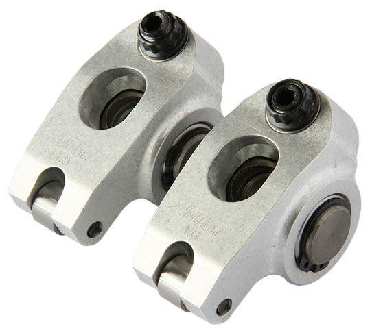 Yella Terra Platinum Roller Rocker Set 1.65 x 1.55 Ratio (7/16" Mount, Single Shaft Adjustable) (YT6357) YT6357