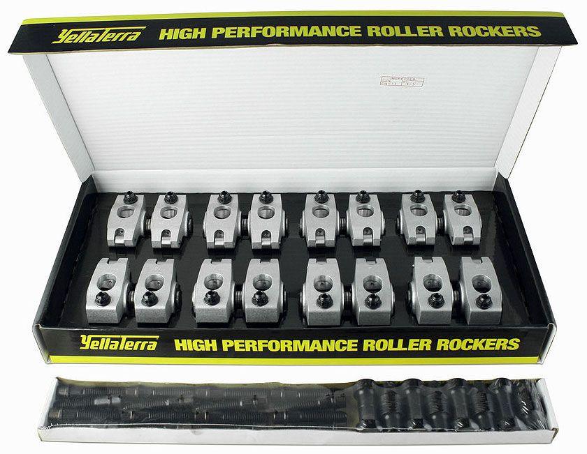 Yella Terra 7/16" Platinum Roller Rocker Set, 1.5 Ratio (YT6620)