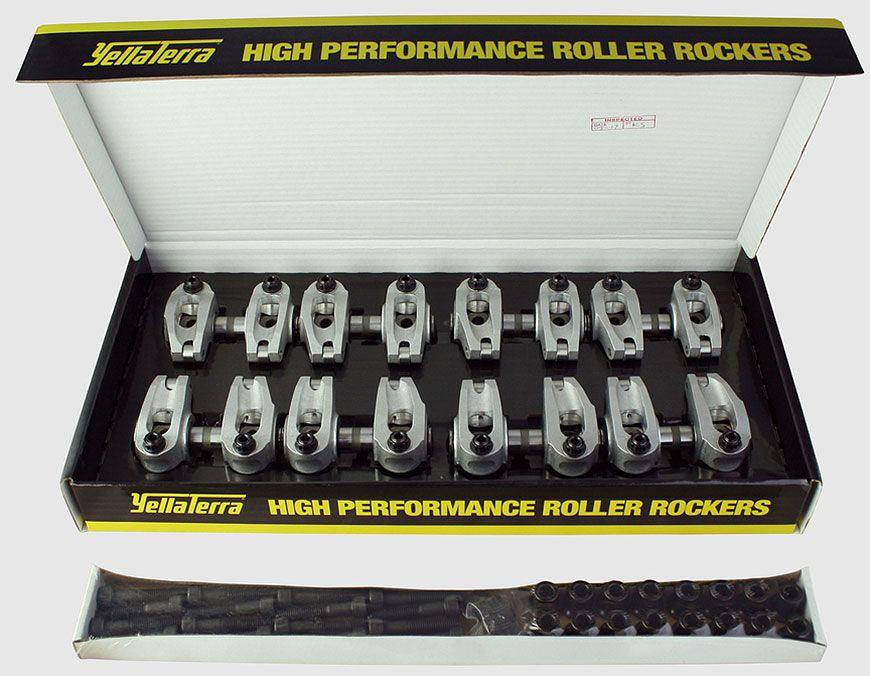 Yella Terra Roller Rocker Set 1.8 Ratio (8mm Mount, Shaft Bolt-On Non Adjustable) (YT6654)