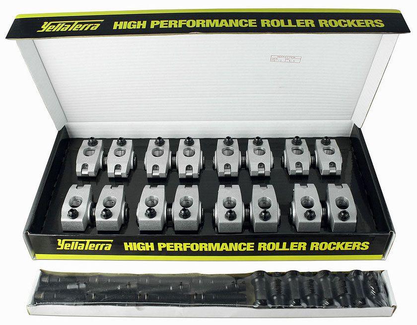 Yella Terra Platinum Shaft Roller Rocker Set 1.55 / 1.65 Ratio (YT6710)