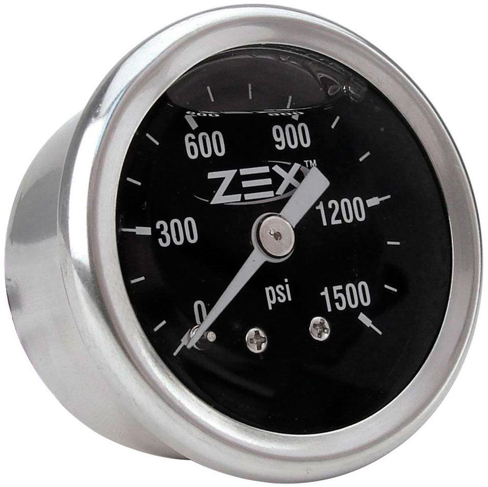 ZEX 1-1/2" Liquid Filled Nitrous Pressure Gauge (ZEX82324) ZEX82324