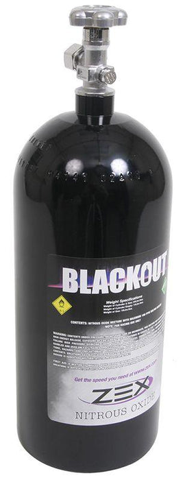 ZEX Blackout Series 10lb. Nitrous Bottle (ZEX82340B)