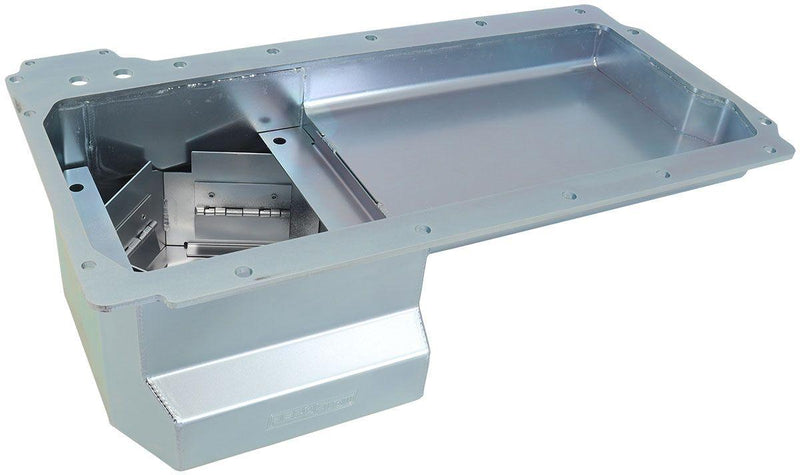 Aeroflow Fabricated GM LS Rear Sump Oil Pan with Oil Filter Attachment (AF82-2008) AF82-2008