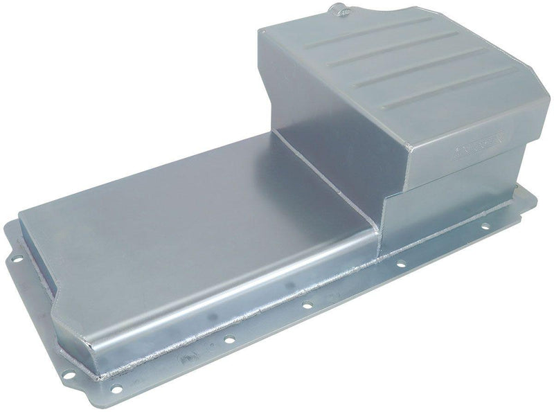 Aeroflow Fabricated GM LS Rear Sump Oil Pan with Oil Filter Attachment (AF82-2008)