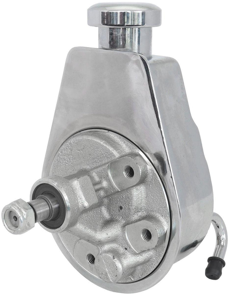 Aeroflow Saginaw Power Steering Pump - Chrome Finish (AF83-1000) AF83-1000