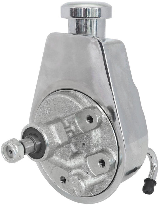 Aeroflow Saginaw Power Steering Pump - Chrome Finish (AF83-1000)