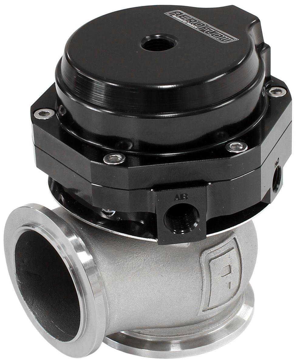 Aeroflow 38mm External Wastegate - Black (AF9552-1000) AF9552-1000