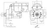 Aeroflow GM LS Series XPRO Super Torque Starter (AF4250-5414M)