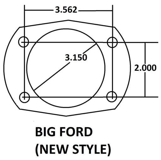 Aeroflow Ford 9" Billet Axle Tube Ends - Automotive - Fast Lane Spares