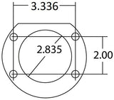 Aeroflow Ford 9" Billet Axle Tube Ends (AF5078-1004)