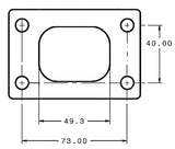Aeroflow T28 Stainless Steel Turbine Inlet Flange (AF9551-0001)