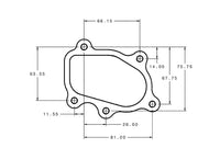 Aeroflow Stainless Steel Turbine Outlet Flange (AF9551-0005)