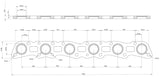 Aeroflow Nissan RB20, RB25, RB26 Header Flange (AF9551-1020)