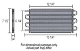 Derale Dyno-Cool 6000 Series Transmission Cooler Kit (DP12903)