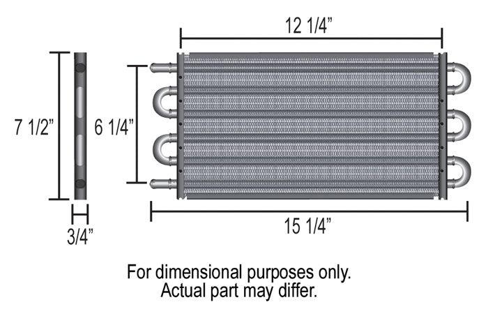 Derale Dyno-Cool 6000 Series Transmission Cooler Kit (DP12903)