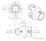 Flaming River Billet Universal Joint (FR1706DD)