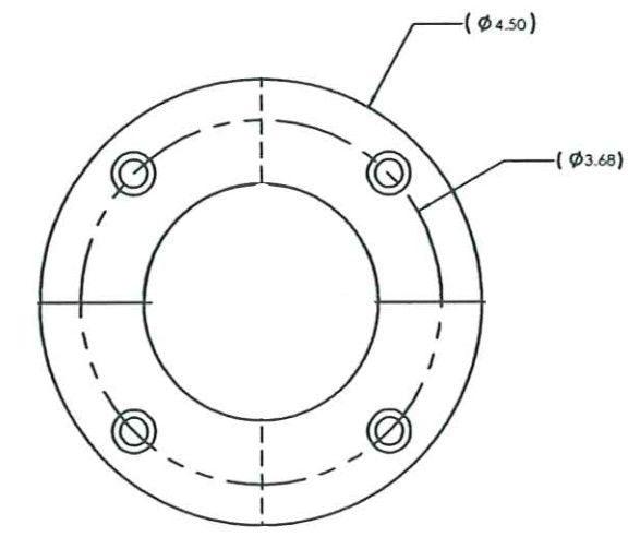 Flaming Floor Mount Firewall Cover (FR20100CVR)