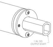 Flaming River 32" Floor Shift Laser Cut Collapsible Tilt Steering Column (FR30001-32LC)